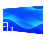 Digital Totem fali LED poster LEDWALL 300cm x 200cm P2.5 fali LED megj..