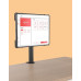 Digital Totem PCM001 tablet állvány 7"-10" forgatható asztalra szerelhető tartó fekete 
