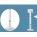 Digital Totem PCM004 földre állítható tablet állvány 7"-13" forgatható állítható magasság