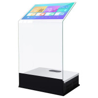 Digital Totem Touch Horizontal Glass Tilt 27