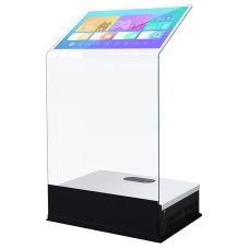 Digital Totem Touch Horizontal Glass Tilt 27