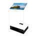 Digital Totem Touch Horizontal Glass Tilt 27" FHD fekvő érintőkijelzős kioszk