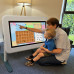Digital Totem Kids POL-TT43 43" FHD óvodai interaktív emelhető dönthető digitális asztal