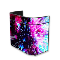 Digital Totem LED íves infopult / DJ pult model B P2.5 1680mm x 1080mm..