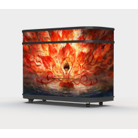 Digital Totem LED íves infopult / DJ pult model B P1.86 1675mm x 1100m..