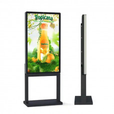 Digital Totem HG59-2500 E-poster 65" 4K nagy fényerejű szabadonálló