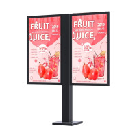 Digital Totem Outdoor E-poster GDRG GD-dualoutdoor dupla 75