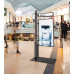 Digital Totem 2side E-poster Multiscreen 2X 28" és 55" FHD digitális kijelző
