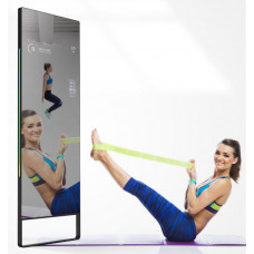 Digital Totem Smart Mirror Fitness Portable 49" FHD álló tükör
