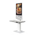 Digital Totem SF Touch Stand 3 polccal 32" FHD kioszk QR kód olvasóval és nyomtatóval Android