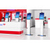 Digital Totem SF Touch Stand STVW-1 24" mini FHD kioszk nyomtatóval NFC-vel és QR kód olvasóval