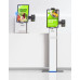 Digital Totem SF Touch Stand STVW-1 24" mini FHD kioszk nyomtatóval NFC-vel és QR kód olvasóval