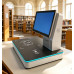Digital Totem SF Touch Stand LIB-2 mini 22" FHD RFID + Printer önkiszolgáló érintőkijelzős kioszk