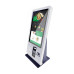Digital Totem SF Touch Stand MERC1 24" mini FHD kioszk nyomtatóval és QR kód olvasóval