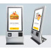 Digital Totem SF Touch Stand MERC1 24" mini FHD kioszk nyomtatóval és QR kód olvasóval