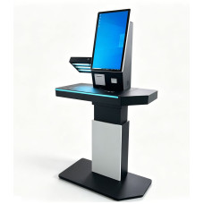 Digital Totem SF Touch Stand LIB-2 22" FHD RFID + Printer önkiszolgáló érintőkijelzős kioszk