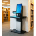 Digital Totem SF Touch Stand LIB-2 22" FHD RFID + Printer önkiszolgáló érintőkijelzős kioszk