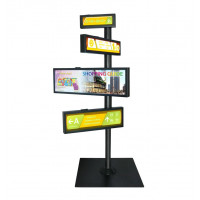 Digital Totem E-poster Multiscreen 4X..