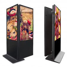 Digital Totem 2side Touch Vertical 2x 43